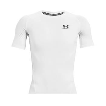 Under Armour 緊身衣 HG Armour 白 男款 運動 內搭 透氣 歐美版型 短袖 短T UA 1361518100