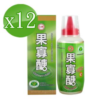 【臺糖生技】果寡醣/果寡糖x12組(400g/瓶)