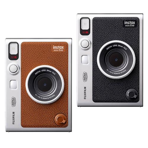 FUJIFILM 富士 instax mini Evo 拍立得 相機(EVO 公司貨)含空白底片40張+原廠皮套