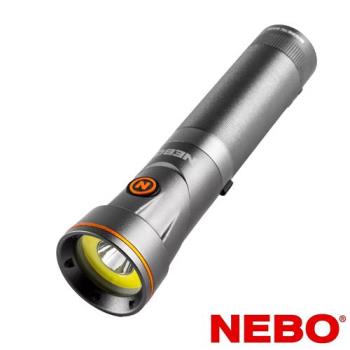 【NEBO】富蘭克林多方向兩用手電筒-USB充電300流明 IPX4(NEB-WLT-0023-G)