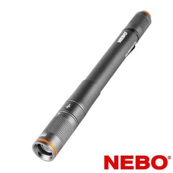 【NEBO】哥倫布 隨身手電筒-USB充電 250流明 IP67(NEB-POC-0008-G)