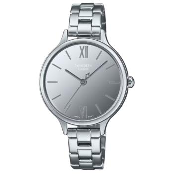 【CASIO 卡西歐】SHEEN 優雅時尚不鏽鋼錶帶石英女錶 SHE-4560D-7A_32.1mm