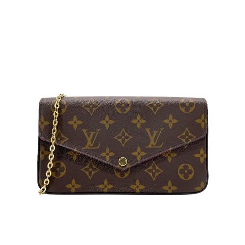 LOUIS VUITTON Pochette Felicie M61276 Monogram CA1168 LV used