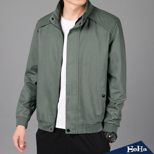 【HeHa】純素立領外套 三色