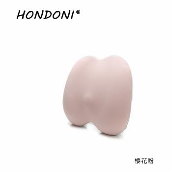 HONDONI 新款5D護腰靠墊 記憶靠墊 居家背墊 汽車舒壓腰靠墊 (櫻花粉)M9-PK