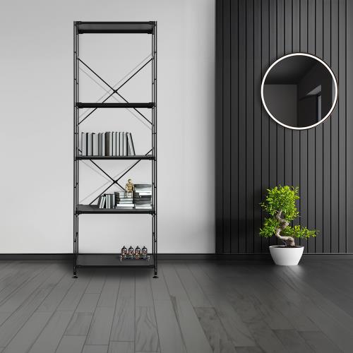 HappyLife 台灣製質感收納鋼架 五層58公分 Y11373