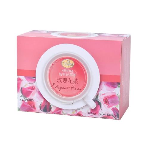 【曼寧花草茶】玫瑰花茶 2g*60入