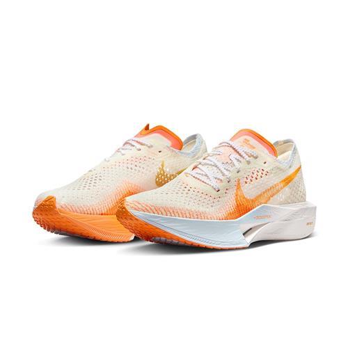 Nike ZoomX VaporFly 3 EK 男白橘專業跑步訓練緩震運動慢跑鞋FV3634