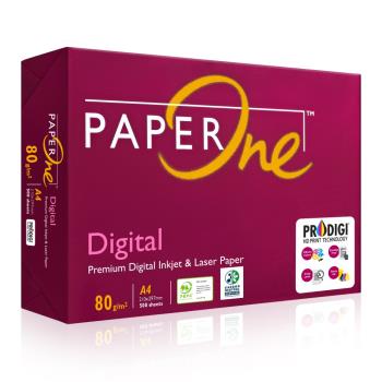 PaperOne Digital『碳中和』高解析彩印紙 80G A4 5包/箱