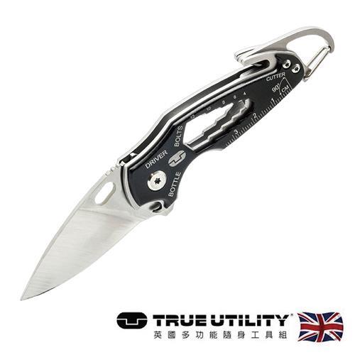 【TRUE UTILITY 】英國多功能聰明摺疊小刀SmartKnife -吊卡版(TU573K)