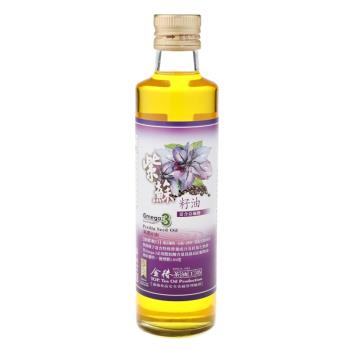 【金椿茶油工坊】紫蘇籽油 300ml/瓶