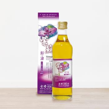 【金椿茶油工坊】紫蘇籽油 500ml/瓶