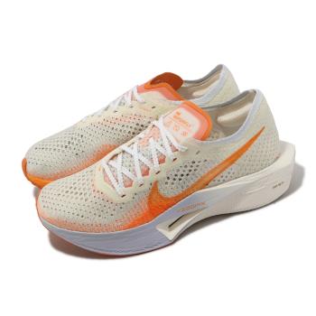 Nike 競速跑鞋 Wmns Zoomx Vaporfly Next% 3 女鞋 米白 橘 碳板 輕量 馬拉松 FV3634-181