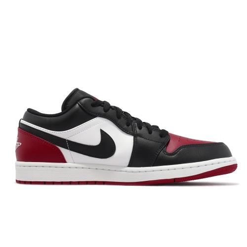 Nike Air Jordan 1 Low Bred Toe 黑紅低筒男鞋AJ1 553558-161|休閒運動