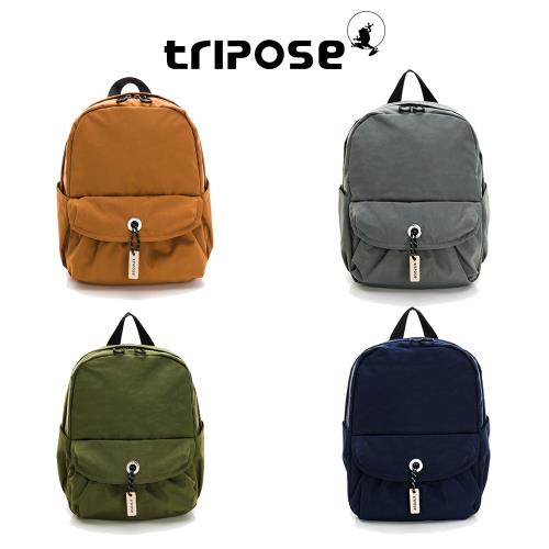 【tripose】MOVE微皺尼龍輕量後背包-小(多色/2023新款)