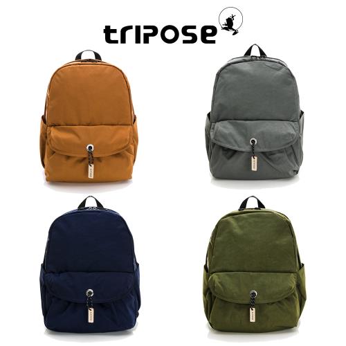 【tripose】MOVE微皺尼龍輕量後背包-大(多色/2023新款)