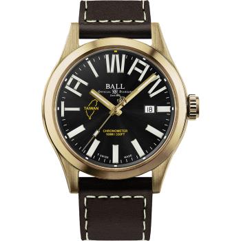 BALL 波爾錶 Engineer III 臺灣騰雲號 130週年青銅款限量紀念機械腕錶-ND2186C-L3C-BK