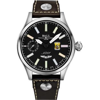 BALL 波爾錶 Engineer Master II 杜立特突擊隊80週年紀念彩虹燈管手上鍊機械腕錶(NM2638C-L1-BKR)黑/46mm