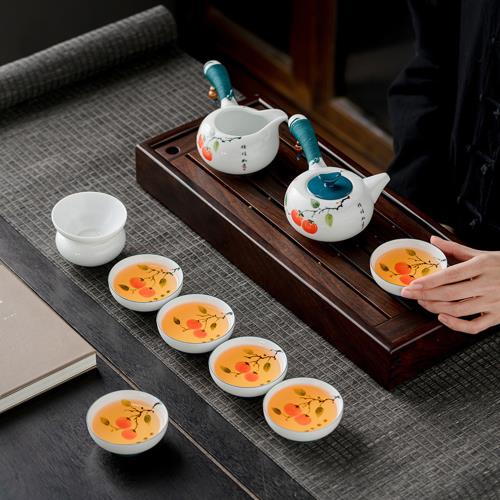 【Pure】柿柿如意茶具9件組