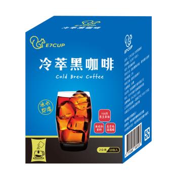 E7CUP工作日誌-冷萃黑咖啡(2g*10)*6盒