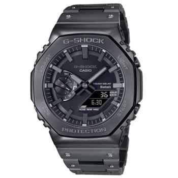 【CASIO 卡西歐】G-SHOCK全金屬系列 太陽能 藍牙運動錶 GM-B2100BD-1A_44.4mm