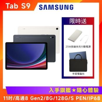 ($3000好禮組) SAMSUNG 三星Galaxy Tab S9 (X710) 11吋旗艦平板 -8G/128G