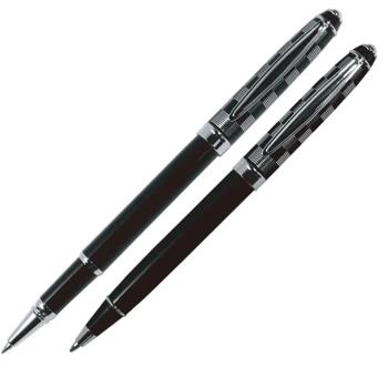 白金牌黑桿鋼珠筆+原子筆對筆組*WT400+BT400