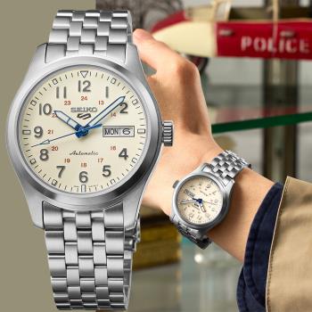 SEIKO 精工 5 Sports 製錶110週年 限量機械錶 套錶 (SRPK41K1/4R36-15L0S)