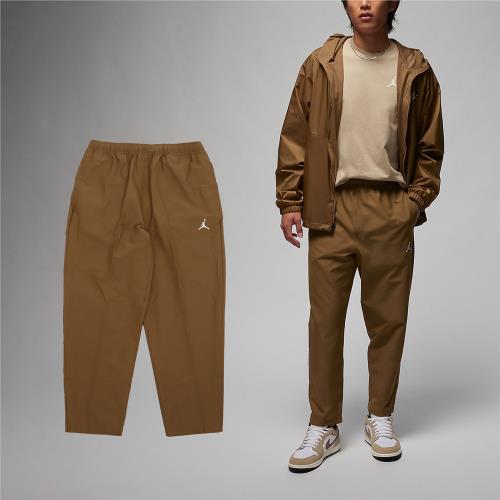Nike 長褲 Jordan Essentials 男款 棕 卡其 褲子 喬丹 飛人 梭織 直筒褲 FB7326-281
