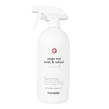 [Manduka] Mat Wash 瑜珈墊清潔噴劑 32oz 噴頭組 - Lemongrass 檸檬草 (瑜珈墊專用清潔劑)