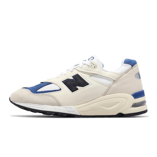 New Balance 990V2 White/Navy 28cm M990WB2-