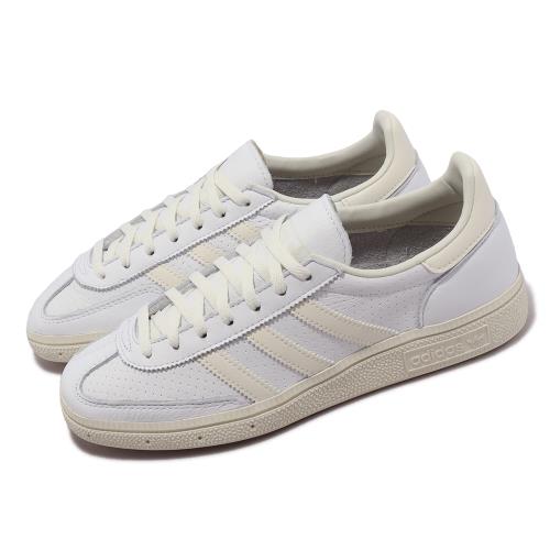 adidas 休閒鞋 Handball Spezial 男鞋 女鞋 白 米白 復古 皮革 愛迪達 IE9837