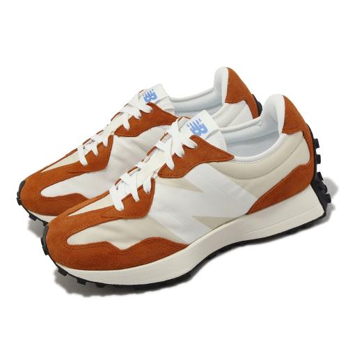 New Balance 休閒鞋 327 橘 米白 男鞋 女鞋 情侶鞋 復古 NB U327LF-D