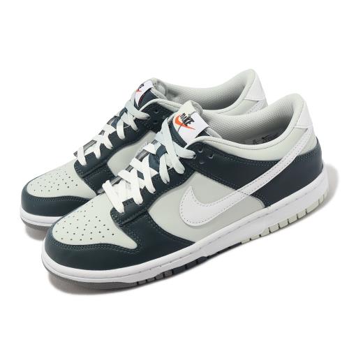 Nike 休閒鞋Dunk Low GS 大童女鞋叢林綠Split-Deep Jungle FB9109-300