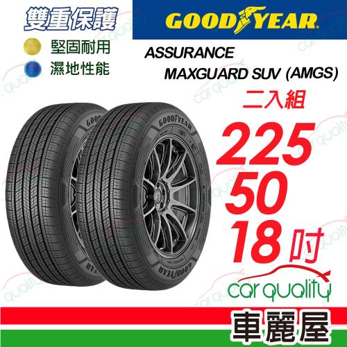 GOODYEAR 固特異】輪胎固特異AMGS-2255018吋_225/50/18_二入組(車麗屋