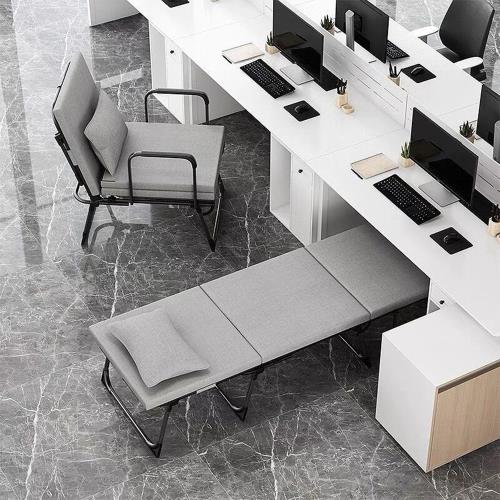 折疊床 單人午休床 躺椅 行軍床 5段調節 寬60公分躺床 折疊椅 電腦椅