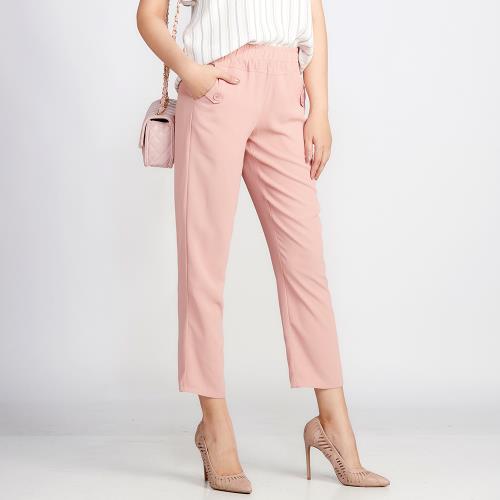 買4送1-Abbie日本新型雲絲涼感纖腿褲