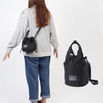 Gregory 包包 3L LADYBIRD 黑 水桶包 小包 抗撕裂 CORDURA 束繩開口 手提 肩背 140955L167