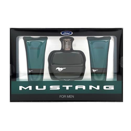FORD MUSTANG 福特野馬 美式傳奇綠鑽男性淡香水禮盒