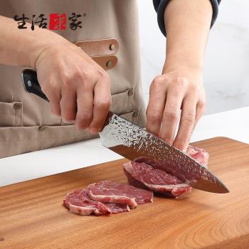 【SHCJ生活采家】德國鋼錘紋鍛造8吋料理刀