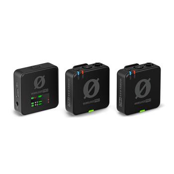 RODE Wireless Pro 專業版 一對二無線麥克風 公司貨 送乾燥包三入組+限量送行動電源 (送完為止)