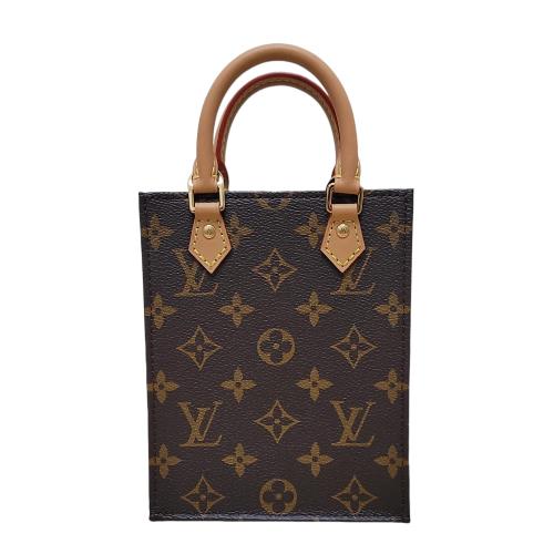 【LOUIS VUITTON】LV 路易威登 Petit Sac Plat 手提/斜背包 M81295