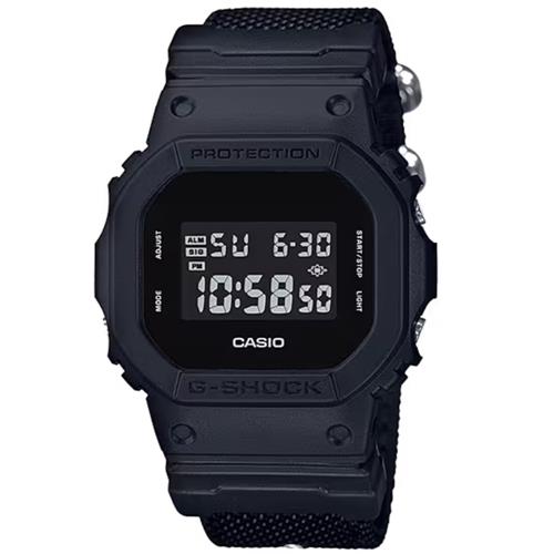 【CASIO 卡西歐】G-SHOCK 經典系列電子錶 黑 DW-5600BBN-1_42.8mm