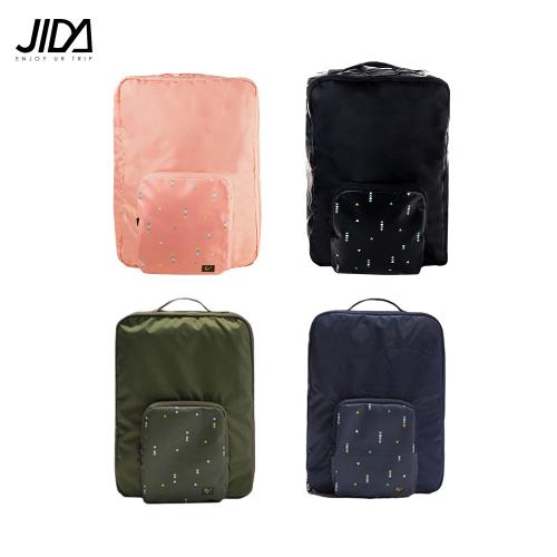 買一送一[韓版]時尚輕旅行全方位可後背式行李袋/拉桿收納包-顏色隨機出貨