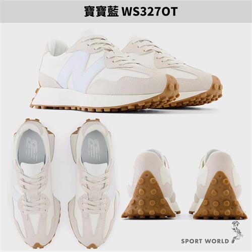 New Balance 327 女鞋休閒鞋麂皮皮革【運動世界】WS327OT/WS327OR
