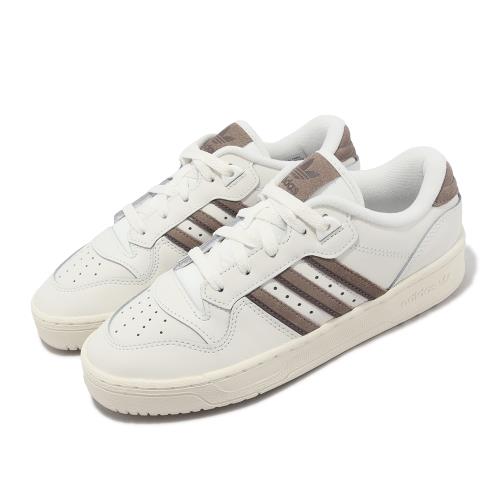 adidas 休閒鞋 Rivalry Low 男鞋 女鞋 米白 棕 復古 三葉草 愛迪達 IG6310