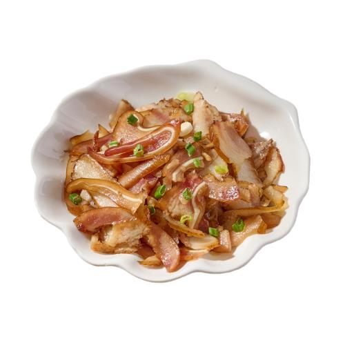 【鮮食堂X食全】必備滷味蒜香豬頭皮3入組(150g/包)