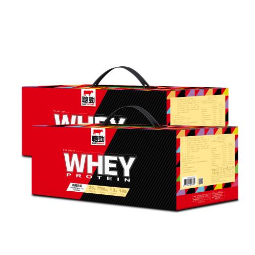 【紅牛官方直營】聰勁即溶乳清蛋白隨手包-烏龍奶茶風味(35gX30包)x2盒