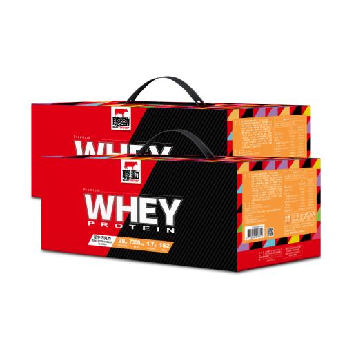 【紅牛官方直營】聰勁即溶乳清蛋白隨手包-花生巧克力風味(35gX30包)x2盒