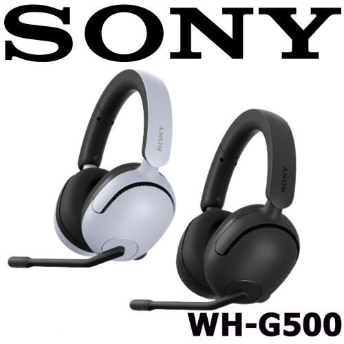 SONY WH-G500 無線耳罩式電競耳機 2色 360空間音效 40mm大單體  台灣索尼公司保固一年